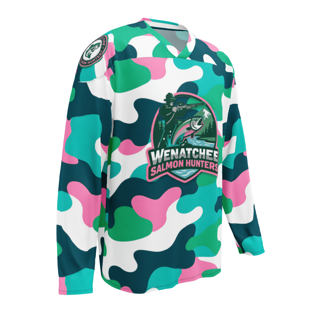 Wenatchee Salmon Hunters jersey front